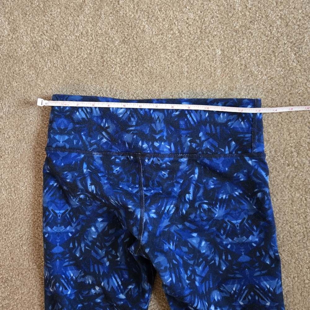 Women's Alo Blue Printed Active Leggings